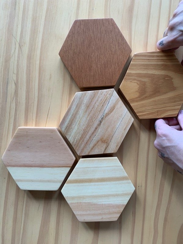 Producto - Set Hexágonos