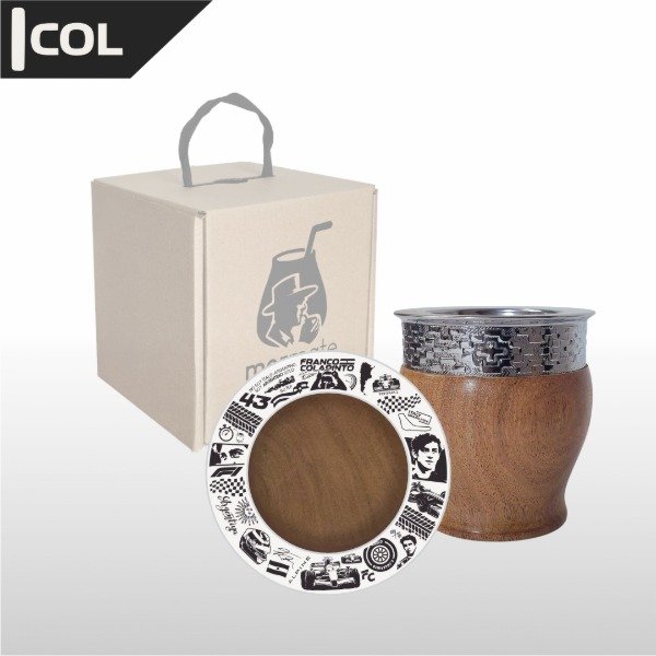 Producto - MATE CON GRABADO PERSONALIZADO EXCLUSIVO F1 FRANCO COLAPINTO - 4