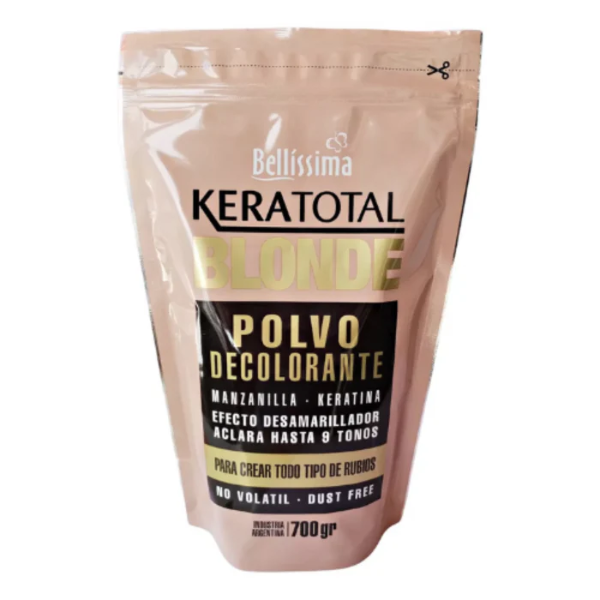 Producto - Polvo Decolorante Bellísima Keratotal Blonde X3 De 700g