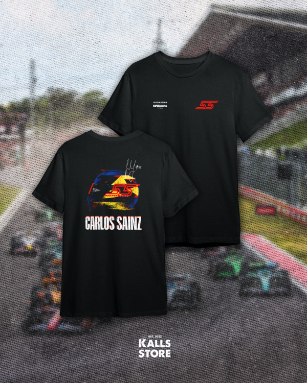 Producto - Remera Carlos Sainz "william helmet"