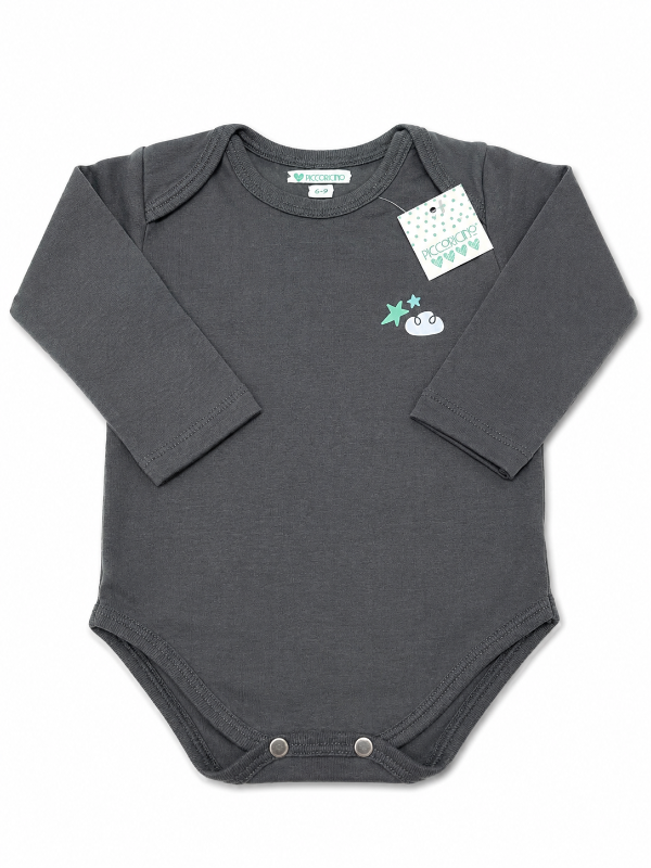 Producto - Body jersey gris nube