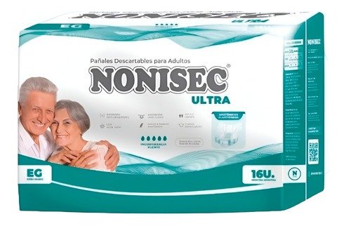 Producto - Pañales Nonisec Ultra EG x 16 unidades