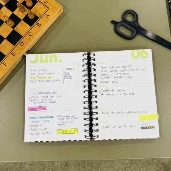 Producto - AGENDA DOTS - Semana a la vista NEUTRA - 2