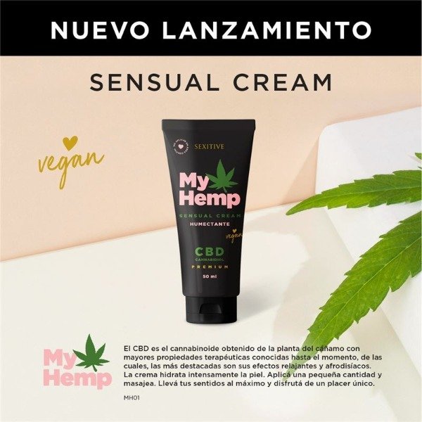 Producto - CREMA SENSUAL MY HEMP CBD