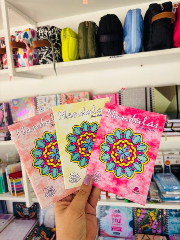 Producto - Libritos de colorear mándalas