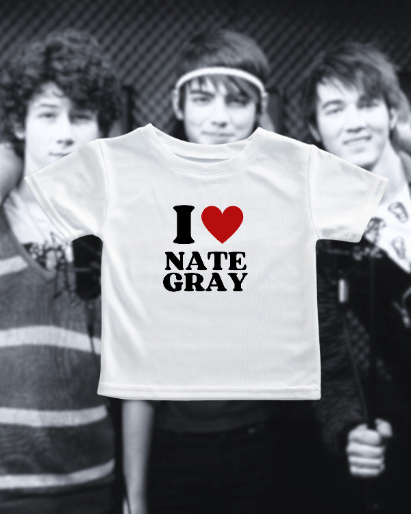 Nate gray baby tee