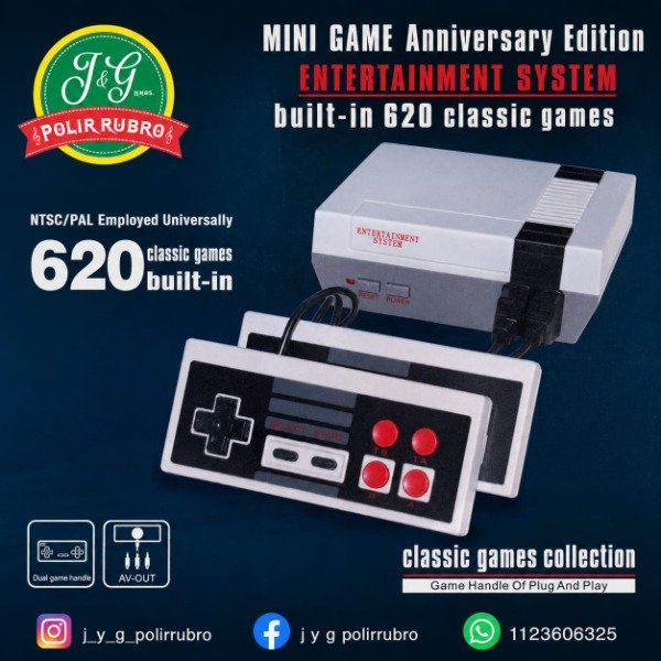 Producto - MINI GAMER CONSOLA