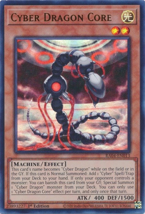 Producto - Cyber Dragon Core - RA04-EN013