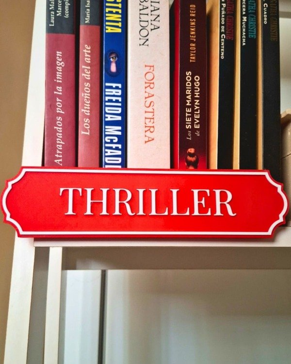 Producto - Cartel organizador "Thriller"