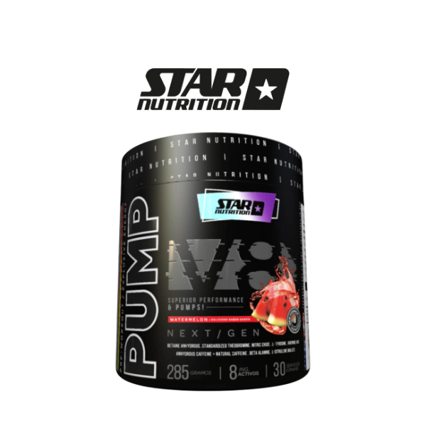 Producto - Pump V8 Pre Workout 285 Gr. Star Nutrition - Varios Sabores