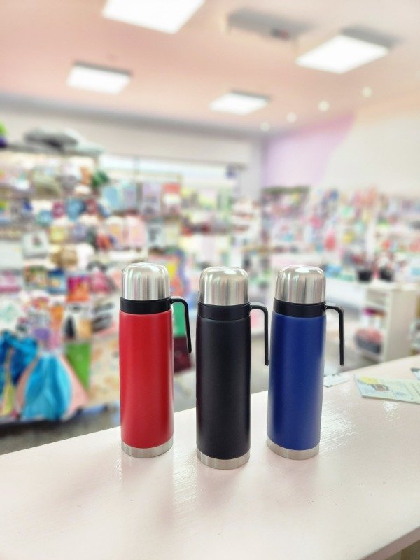 Producto - Termo 1 litro acero pintado con pico