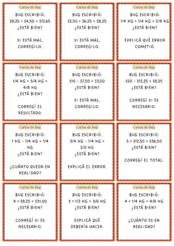 Producto - Operaciones con Fracciones y Decimales 4to - Matetic - 4