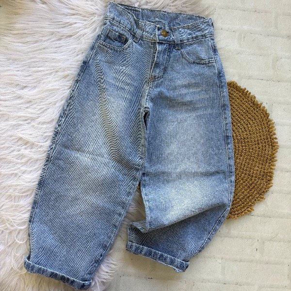 Producto - Mom baggy UNISEX para niños talles 4 al 16