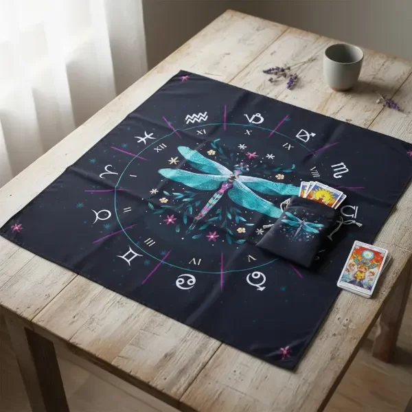 Producto - Paño Tarot #13 Libelula