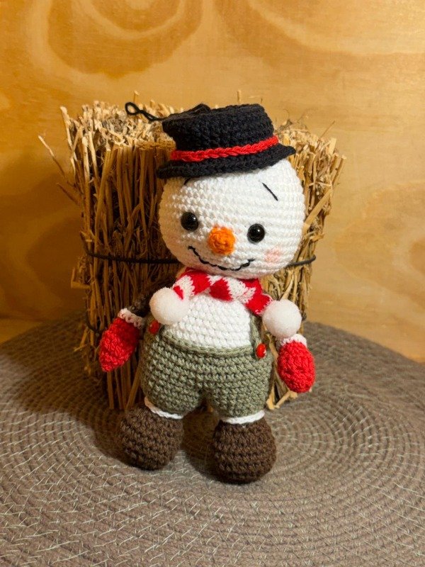 Producto - Muñeco de nieve con bufanda (Efectivo: 17.200)