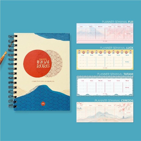 Producto - Combo Plan: Agenda Ikigai + Planner semanal