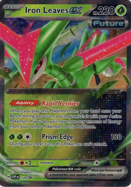 Producto - Iron Leaves ex SVP128 - Scarlet and Violet Black Star Promos