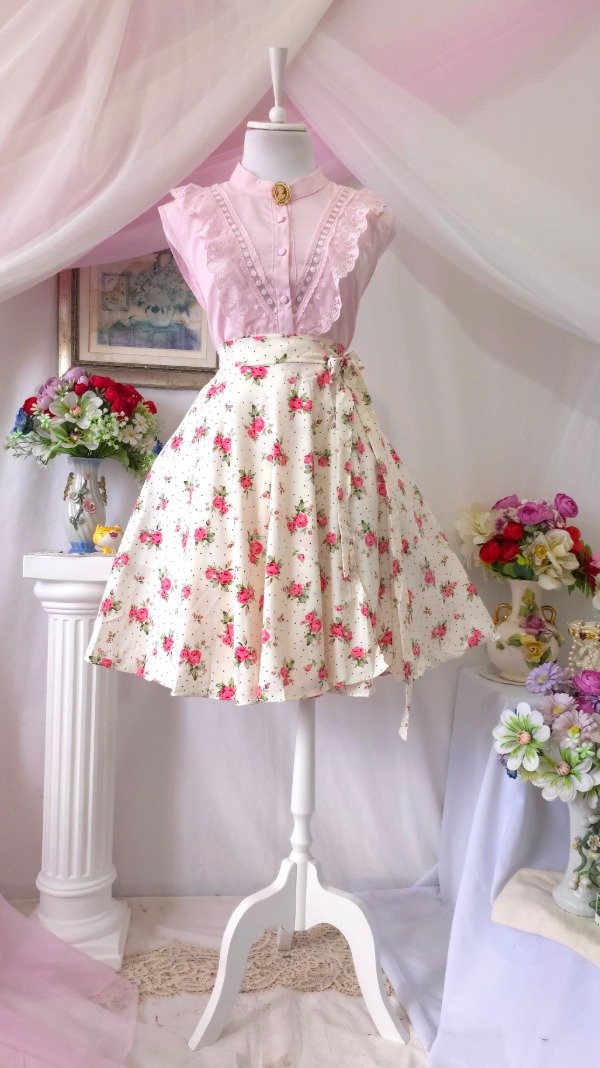 Producto - Falda Julieta Blanca! IMPORTADA NUEVA