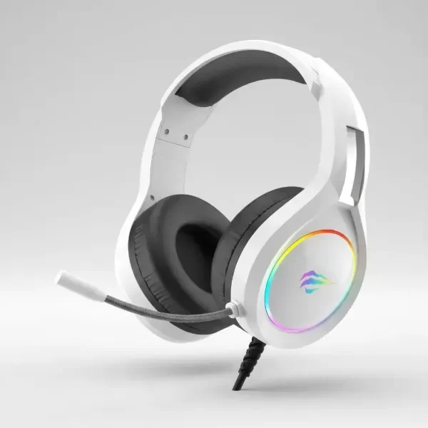 Producto - AURICULAR HAVIT GAMENOTE H2232D RGB GAMER BLANCOS