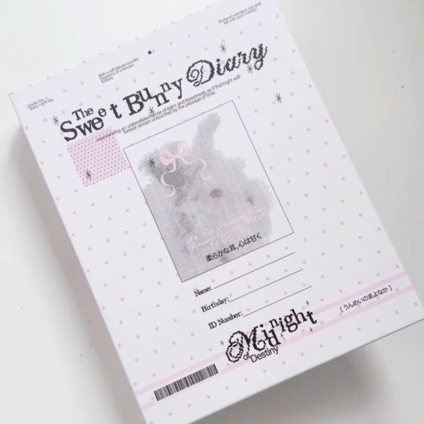 Producto - Binder a5 sweet bunny diary