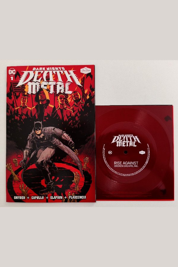 Producto - Dark Nights: Death Metal #1 (2021) - Variante edición especial con mini-disco