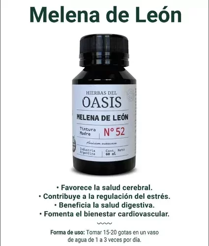 Producto - MELENA DE LEON GOTAS