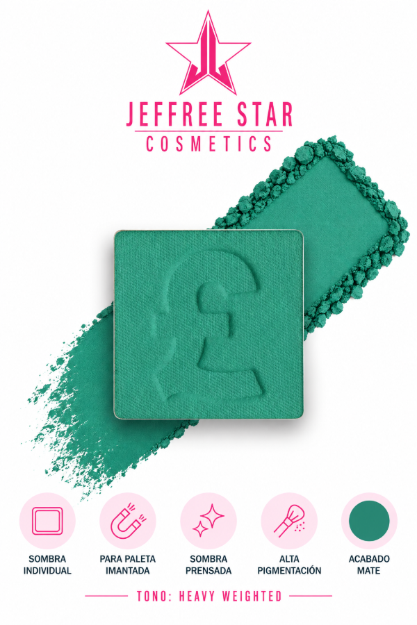 Producto - Jeffree Star - Sombra Individual - Heavy Weigted