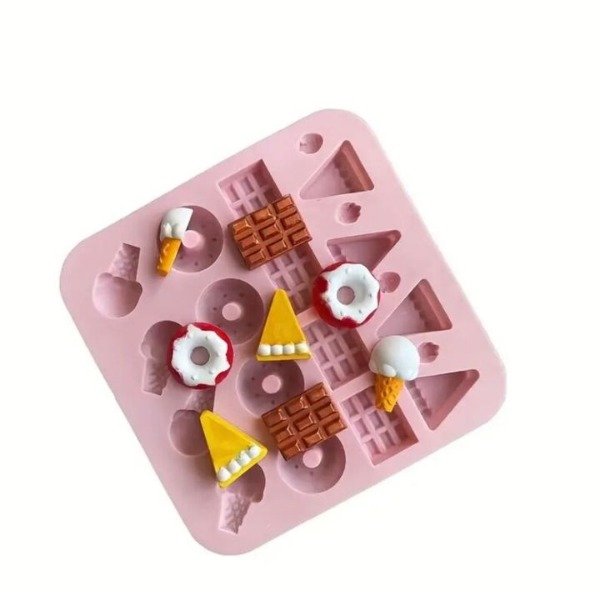 Producto - Molde silicona chocolatines, helados, donas y tartas - 4