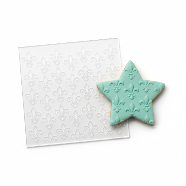 Producto - Molde Texturador Acrilico Flor de Liz