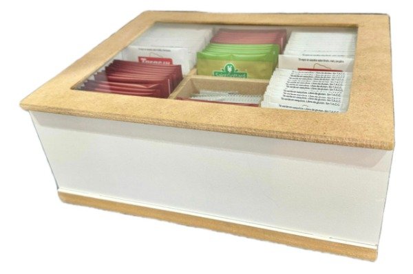 Producto - Caja De Te Organizador X 6 Divisiones - 0