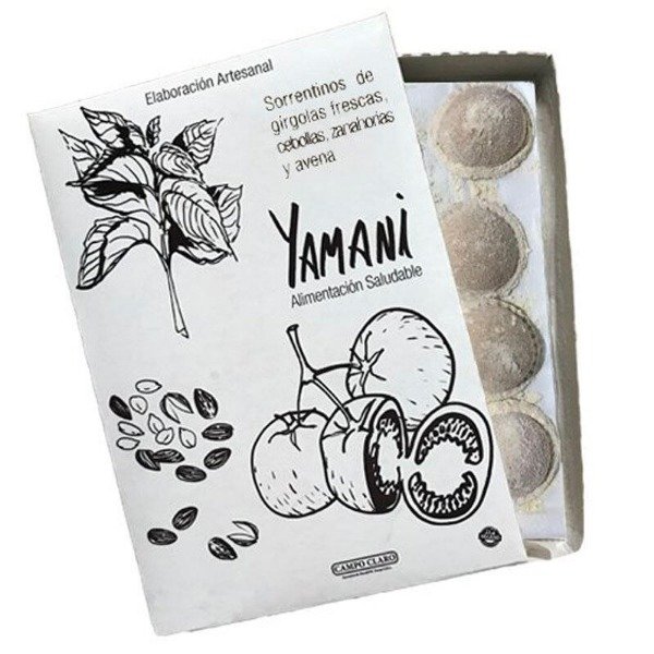 Producto - Sorrentinos de Girgolas Frescas, Cebollas, Zanahorias y Avena - Alimentos Yamani