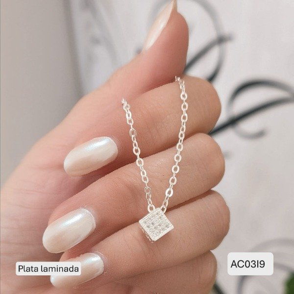 Producto - Conjunto rombo m.pavé - 1