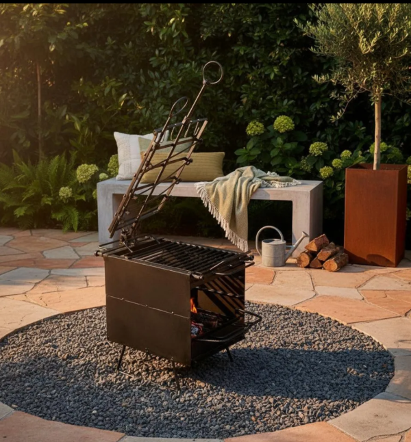 Producto - Fogonero Brasero Desarmable Y Portátil 4 En 1