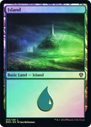 Producto - Island 265 Foil  Dominaria United