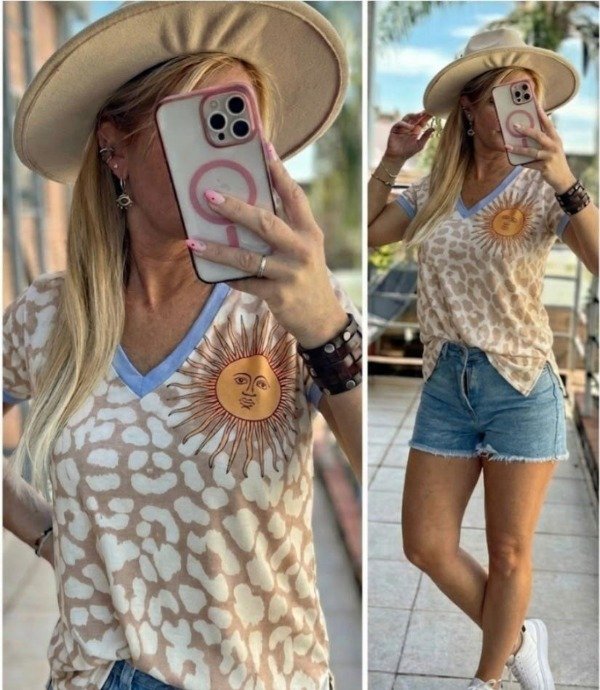 Producto - EXCLUSIVO ONLINE - Remera Vicky SOLSTICIO