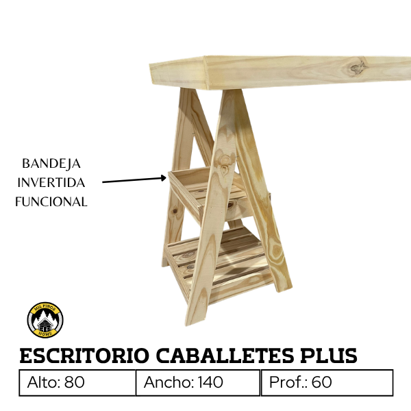 Producto - ESCRITORIO CABALLETES PLUS - 1