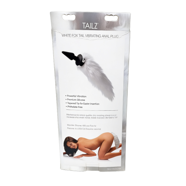 Producto - Plug Anal Cola de Zorro con Vibrador - 1