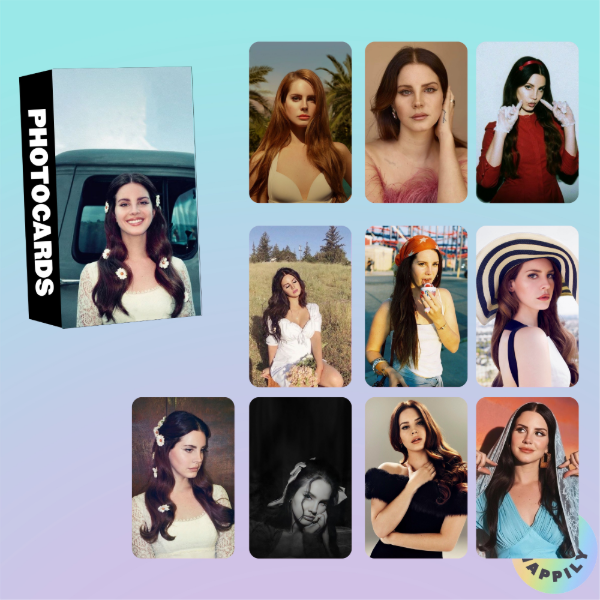 Producto - Caja de photocards Lana del Rey