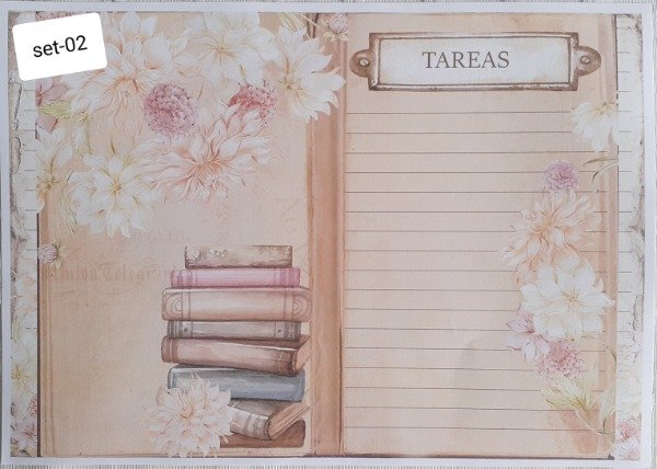 Producto - Lamina para decoupage SET-02