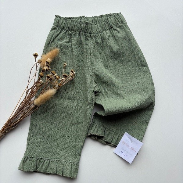 Producto - Pantaloncito Juana VERDE línea bebas hasta 3 años - 0