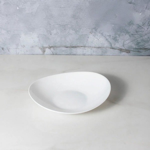 Producto - SET X 6 PLATOS HONDOS OVAL DE VIDRIO OPALINO 22CM EN CAJA - 3