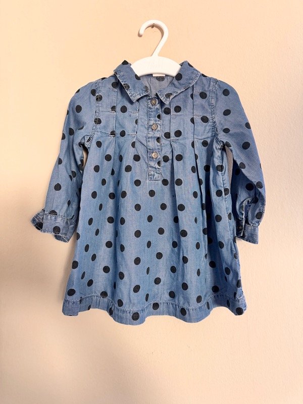 Producto - Vestido camisa GAP 12 meses nak101