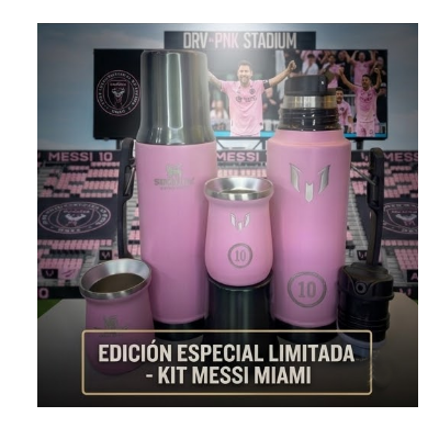 Producto - Kit System 1000ml Stanley x Messi - Rosa