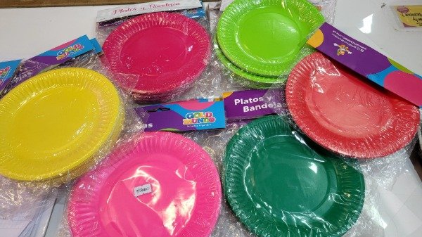 Producto - PLATOS DE COLORES X10
