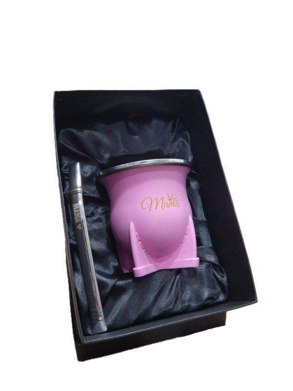 Producto - Set regalo Caja, bombilla y mate grabado