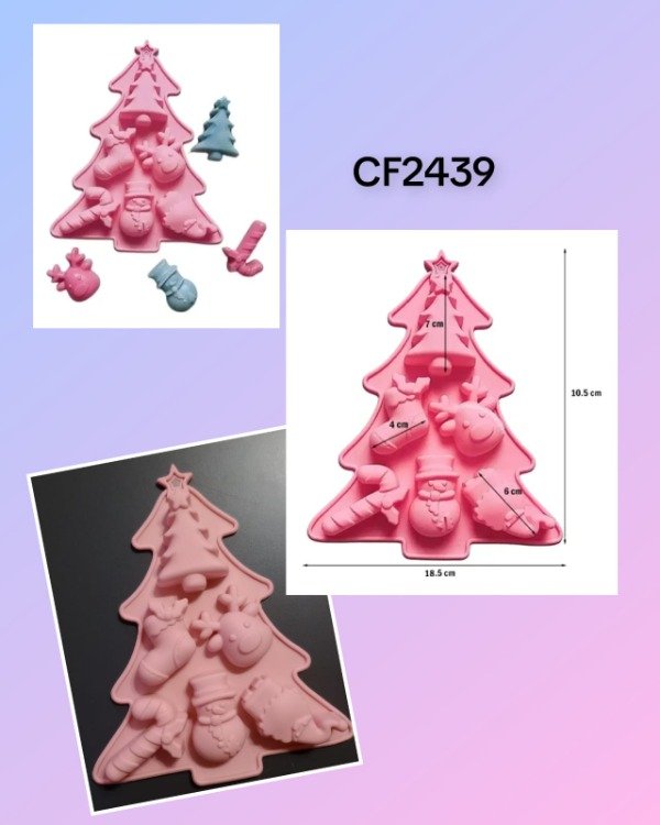 Producto - PINO CON FIGURAS NAVIDEÑAS X 6 - CF2439