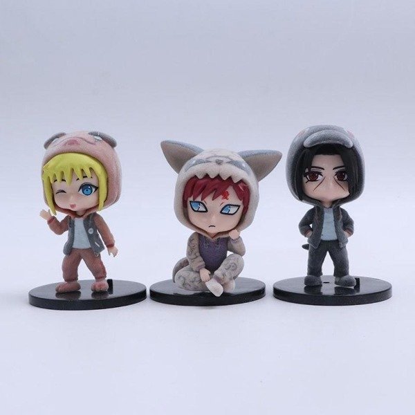 Producto - Set NARUTO - Figuras afelpadas, 9cm (Por unidad) - 3