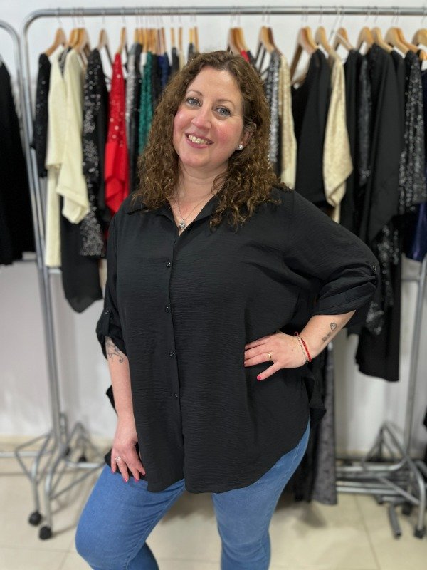 Producto - Camisas Cey Lisas 125 contorno Negro TRANSF 35.700 Envio Gratis