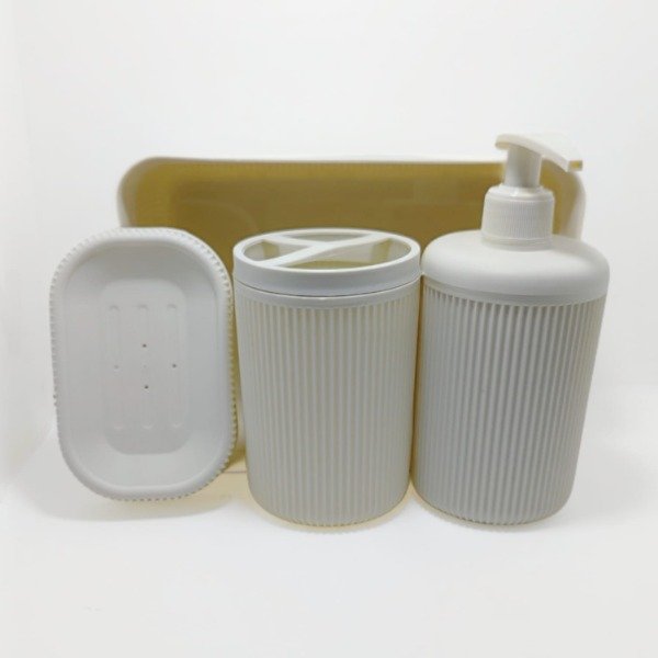 Producto - SET BAÑO X 4 ALESTA (VC133)