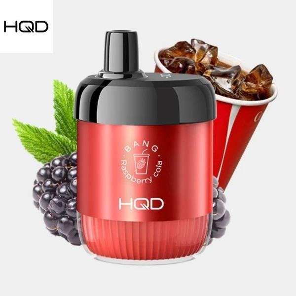 Producto - (POD DESCARTABLE) HQD BANG 5000 - 20MG - RASPBERRY COLA
